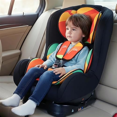 R for Rabbit Convertible Baby Car Seat Jack N Jill ECE R44/04 Safety Certified Car Seat for Kids of 0 to 5 Years Age with 3 Recline Position (Multi Color).