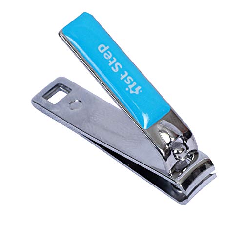 1st Step Baby Nail Clipper Easy Grip (Blue)