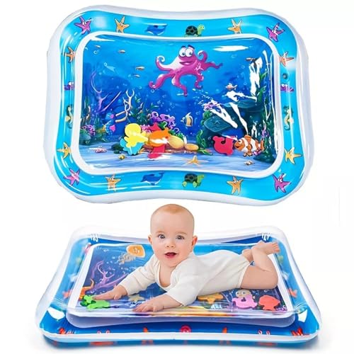 Toy Imagine Tummy Time Water Mat for Babies | Sensory Play Gym for 6-12 Months | Newborn Baby Essentials | Water-Filled Activity Mat | Baby Gifts | Pack of 1
