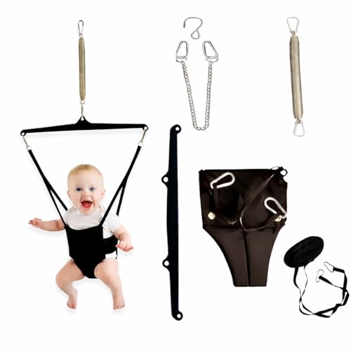 Braintastic 2 in 1 Baby Jumper and Walking Harness with Door Clamp Walk Trainer Infant Activity Bouncer for Coordination and Active Play 6 to 12 Months