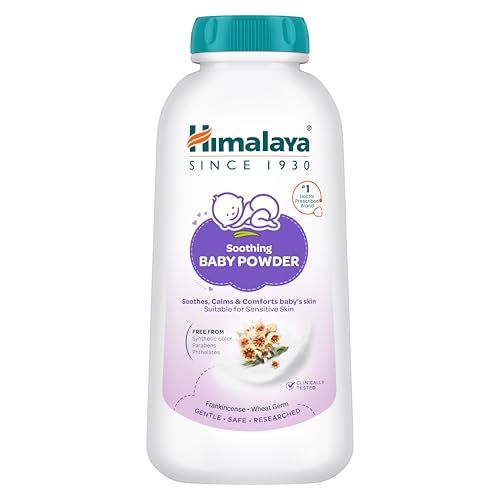 Himalaya Soothing Baby Powder 100gm | No.1 Doctor-Prescribed Brand | Formulated for sensitive skin | Soothes, calms and comforts baby's skin | 99% Natural Origin Ingredients | Free from harsh chemicals