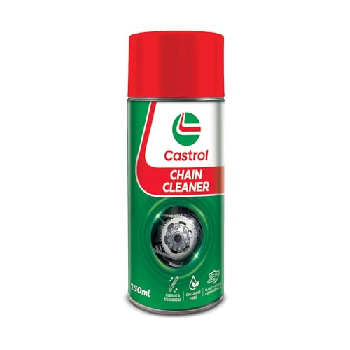 Castrol Chain Cleaner for Bikes (150ML) | Instantly Breaks Down Oil, Grease & Dirt | Deep Cleaning for Maximum Performance | Prepares Chains for Lubrication | Safe for All Chain Types