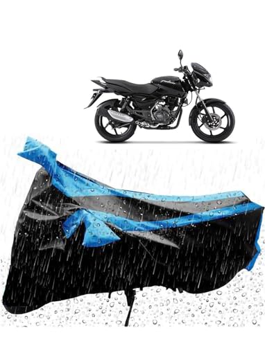 FUZICON Bajaj Pulsar 150 Bike Body Cover | SCOOTY Cover Water Resistant (Blue)
