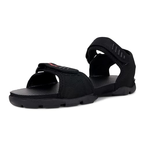 Sparx Men's Black Athletic and Outdoor Sandals - 6 UK/India (40 EU)(SS-101)