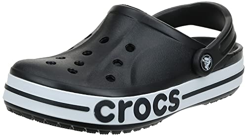 Crocs Unisex Adult Bayaband Clog 205089-066 Black/White M9W11