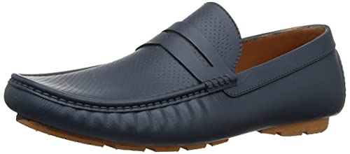 Bata Nu Driver Men's Blue Loafers - 10 UK (8529921)