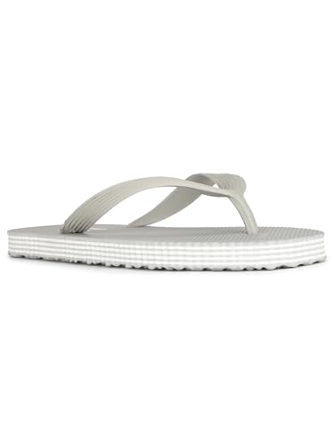 Bata Ortho Comfit Mens Men's Grey Flip Flops - 8 UK (8772949)