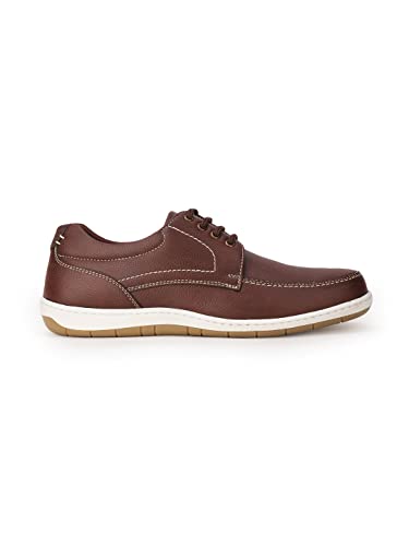 Bata I-and Laceup Men's Brown Casual Shoes - 10 UK (8214179)