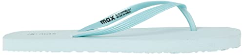 Max Solid Flip Flops, Womens, Blue, 3 Uk
