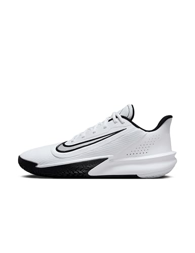 Nike Men Precision VII White/Black Basketball Shoes 11 UK