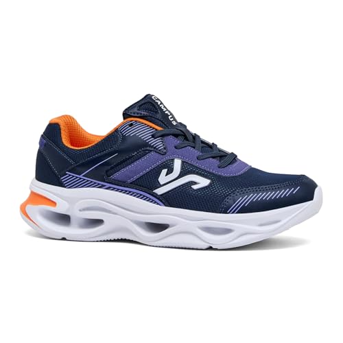 Campus Men's FEROX Navy/Bleached Denim Running Shoes - 7UK/India 1 Pair