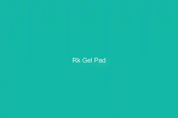 RK Gel Seat Pad