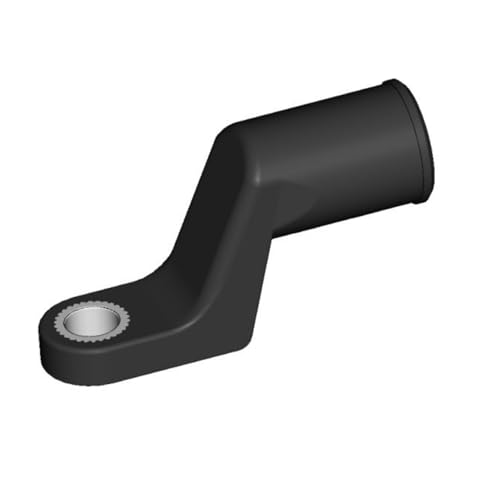 YELLOWFIN Rear View Mirror Extension Rod for Bike & Scooter, ABS Mirror Mount Extender Bracket for Mobile Holder & GPS, Offset Mirror Base Adapter for Motorcycle Phone Mount