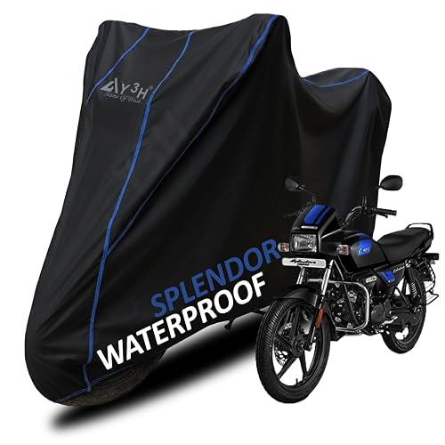 DRAKOWISH Waterproof Bike Cover for Splendor Plus