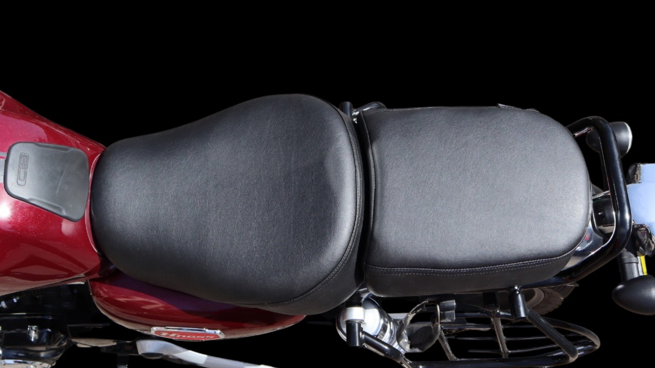 Sahara Seats Honda Highness CB 350 Cushion Seat Cover Black