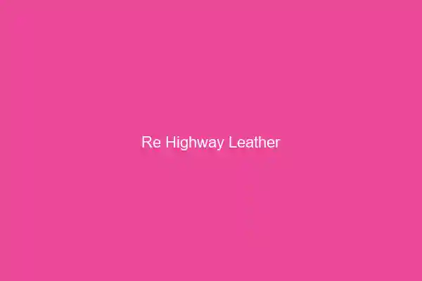 Royal Enfield Highway Leather Jacket