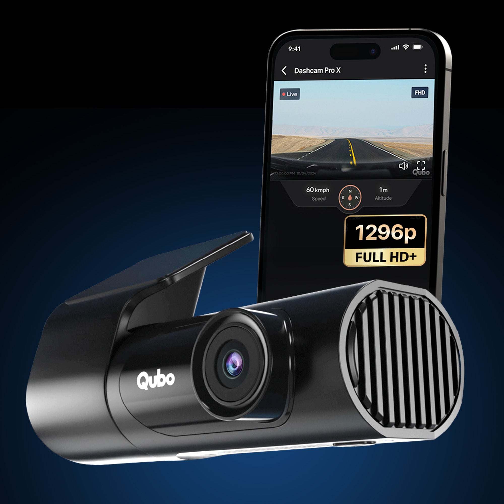 Qubo Dashcam Pro X 2026 Edition