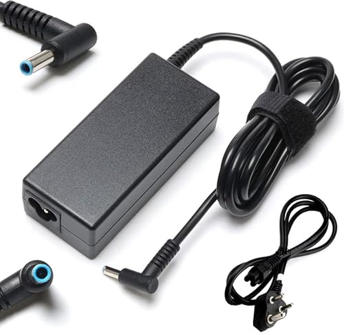 65W Laptop Charger for HP Pavilion x360 14 15 17, HP Envy 13 15 X360, HP Elitebook 840 G5, HP ProBook HP Chromebook HP Stream Series, HP Spectre 710412-001 19.5V 3.33A HP Adapter