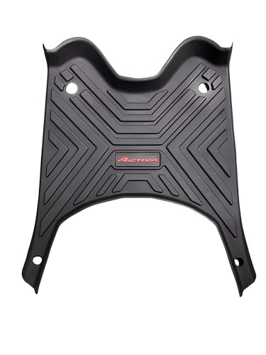 6d/7d Floor Mat for Honda Activa 6G – Anti-Slip TPE Foot Mat with Embossed Red Activa Logo