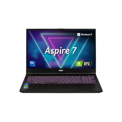 acer Aspire 7, Intel Core 5-210H Processor, NVIDIA GeForce RTX 3050 6GB GDDR6, 16 GB, 512GB, Full HD, 15.6