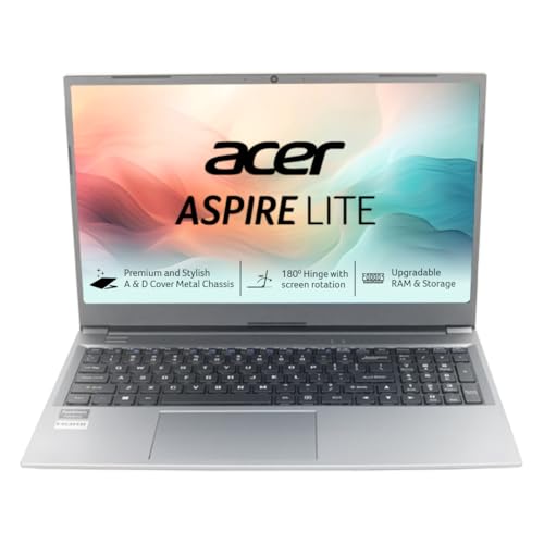Acer Aspire Lite, AMD Ryzen 3-7330U, Office 2024 + M365 Basic,8GB RAM, 256GB SSD, Full HD IPS, 15.6