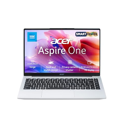 Acer Smartchoice Aspire One, Intel Core Celeron N4500, Office 2024 + M365 Basic, 12GB LPDDR4X / 256GB SSD, 14.0
