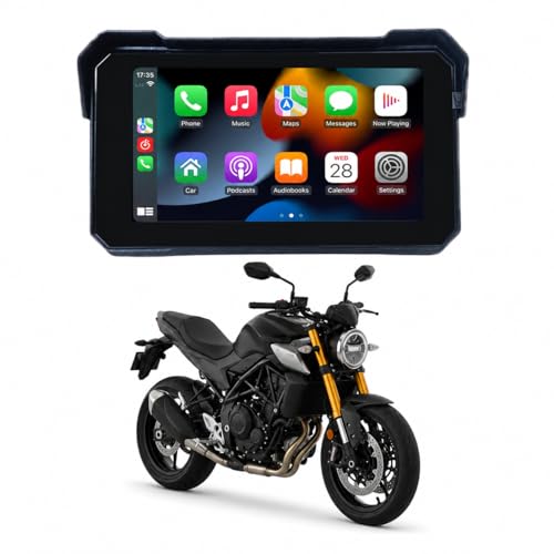 Alien 5 inch Bike Navigation Screen with GPS | Waterproof IPX7 Smart Display for Motorcycles | Bluetooth Connectivity | Turn-by-Turn Navigation | Anti-Glare Screen Very usefull for Bikers & Riders