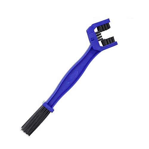 AllExtreme ‎CYL-06-T Multi-Purpose Bike Chain Cleaner Brush with Soft & Long Bristles Ideal for Quick Cleaning of Cycles, Motorcycles (Blue)