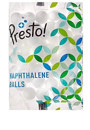 Amazon Brand - Presto! Naphthalene Balls | 2 Kg | 200 Gms X 10 Packs | Insect Repellant | Ideal For Cupboards, Bookshelves And Toilets