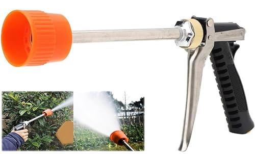 APPSTER DN10 G3/8 High Pressure Agricultural Spray Gun | Zinc Alloy Sprayer with Long Rod | Fruit Tree Sprinkler, Electric Spray, Even & Direct Spray for Garden Irrigation, Car Washing, Cleaning