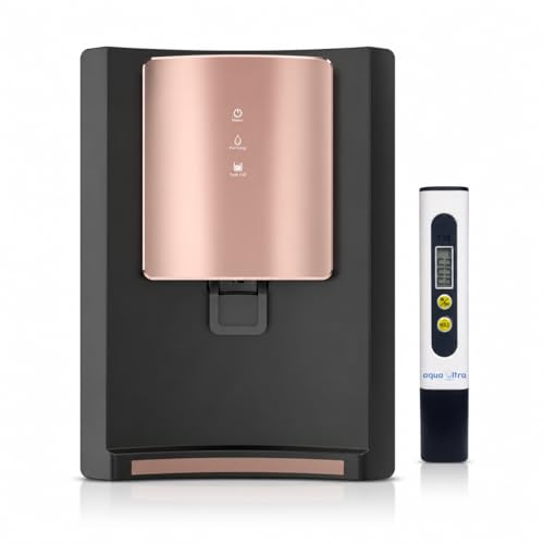 aquaultra Copper Plus 9L RO+UV Water Purifier for Home | 30x Impurity Removal vs Local Purifiers | Mineral Rich | 65% High Water Saver Tech | with TDS Meter & Mega Pre-Filter | Powerful Performance