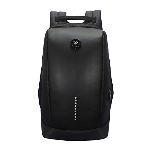 Arctic Fox Slope Anti-Theft Backpack (Black) | 23 Ltr Capacity|Water Resistant | Multipurpose Backpack |Rain Cover| 15.6 Inches Unisex Laptop Bag with USB Charging Port