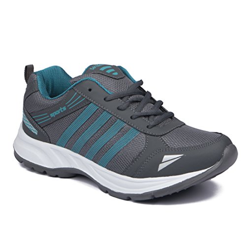 ASIAN Wonder-13 Grey Firozi Running,Sports,Walking Shoes for Men UK-9