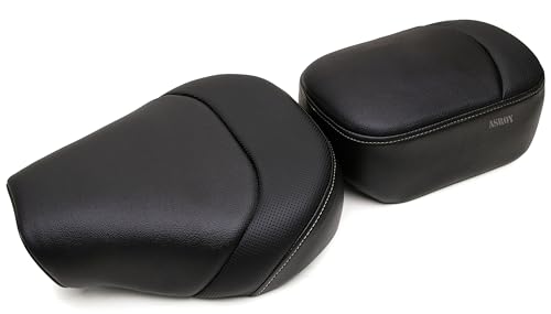 Asroy® Bike Seat Cover Compatible with Classic Models | Artificial Indian Leather with High 28-Density Sponge | (Fits Classic Models Before 2021)