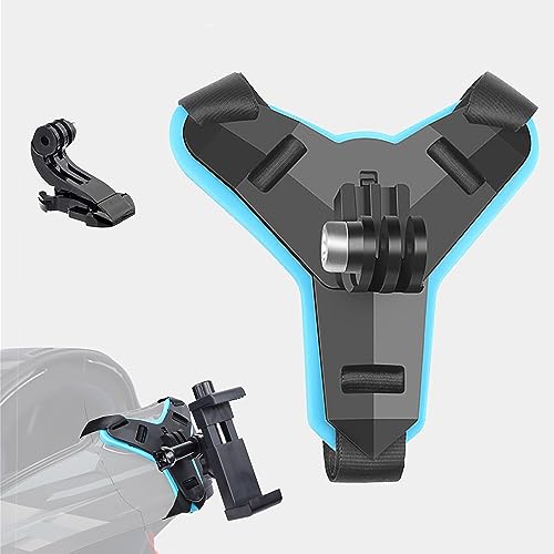 Asryd Motorcycle Helmet Chin Mobile Phone Holders Stands for Moto DJI Mountain Dog Action Camera Recorder Ride Mount Stand Holder