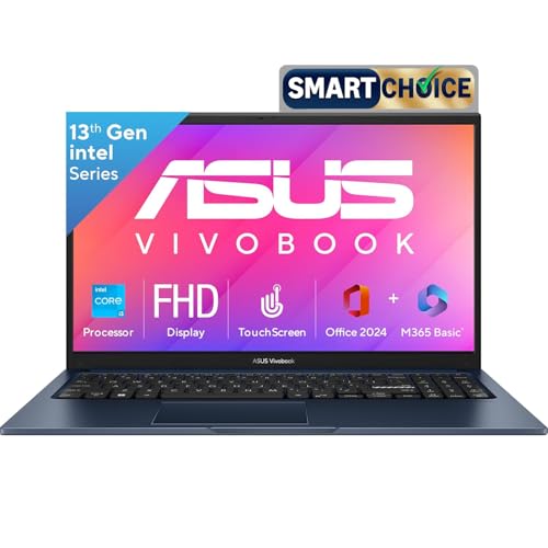 ASUS Vivobook 15, Smartchoice,Intel Core i3 13th Gen 1315U, 16GB RAM, 512GB SSD, FHD 15.6