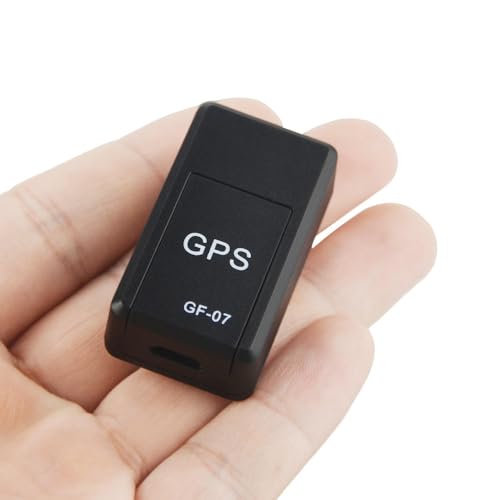 AUSHA® GPS Wireless Tracker, Magnetic Real Time Tracking GPS Tracker for Kids Safety,Bikes, Cars, Elders & Pets (GF-07 GPS Tracker) (GF-07)