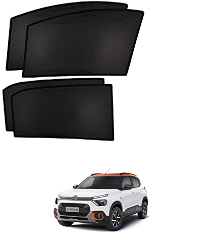 Auto Addict Car Window Sunshades Non Magnetic Sun Shades Fix Type for Citroen C3