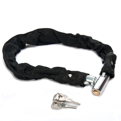 Auto Hub Heavy Stainless Steel Bike Chain Lock- Anti Theft