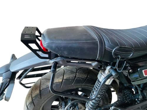 Auto Infinity Grab Rail Compatible with Honda CB350-RS (Black, Pack of 1)