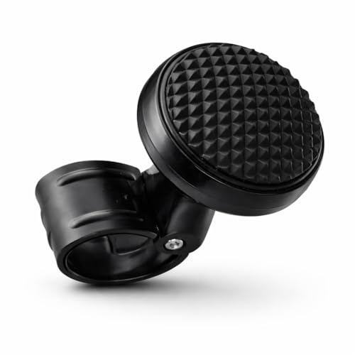AutoMantra Universal Car Steering Knob | 360 Rotation Steering Wheel Spinner Booster | Easy Grip Knob for Cars SUVs & Trucks - RK 20