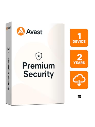 Avast Premium Security | 1 Device 2 Years | Windows PC | Total Protection against all internet threats | Email Delivery in 2 Hours.