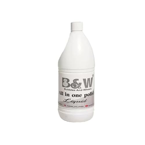 B&W All-in-One Car Polish | Enhances Gloss & Shine | Multi Surface Polish for Cars & Bikes | Easy Manual Application | pH Neutral Formula | 1 Kg