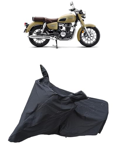 BABBLINGS Hnda CB350 Waterproof Bike Body Cover | Snow + Sun & Dust Protection Easy to Clean + Belt with Lock