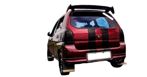 Back2Tracks - B2T AUTOMOTIVE® Car Spoiler Compatible to Alto-Astar-Swift-Ritz Fludic Semi-Finished (Unpainted) Fiber Reinforced Plastic (FRP)