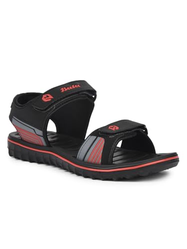 Bata Men Sporty sandals - Red 7 (UK)