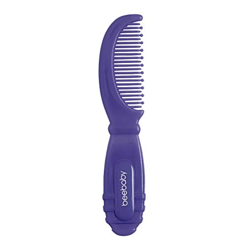 BeeBaby Round Edge Baby Comb Single Piece - Violet