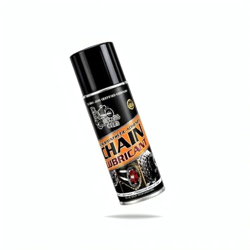 Bike Chain Lube Spray 150ml | Long-Lasting Weather Proof Chain Lube Reduces Friction & Wear With Anti-Rust & Corrosion Protection | Safe on Standard