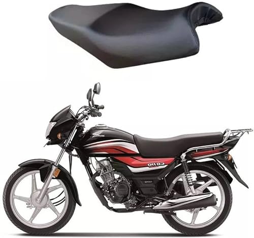 Bike Seat Cover for CD 110, Black, Protective Motorcycle Seat Cover