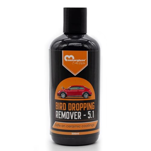 Bird Dropping Remover - Specialized Formula to Remove Bird Poop from All car Parts. Safe to use and Also Recommended for Ceramic Coated Cars, Easy to Clean.
